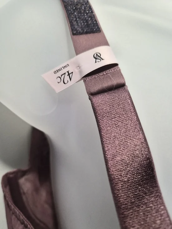 Victoria Secret NWT Size 42C Pretty Purple Color FREE Tote Bag See All Pictures - Picture 4 of 5